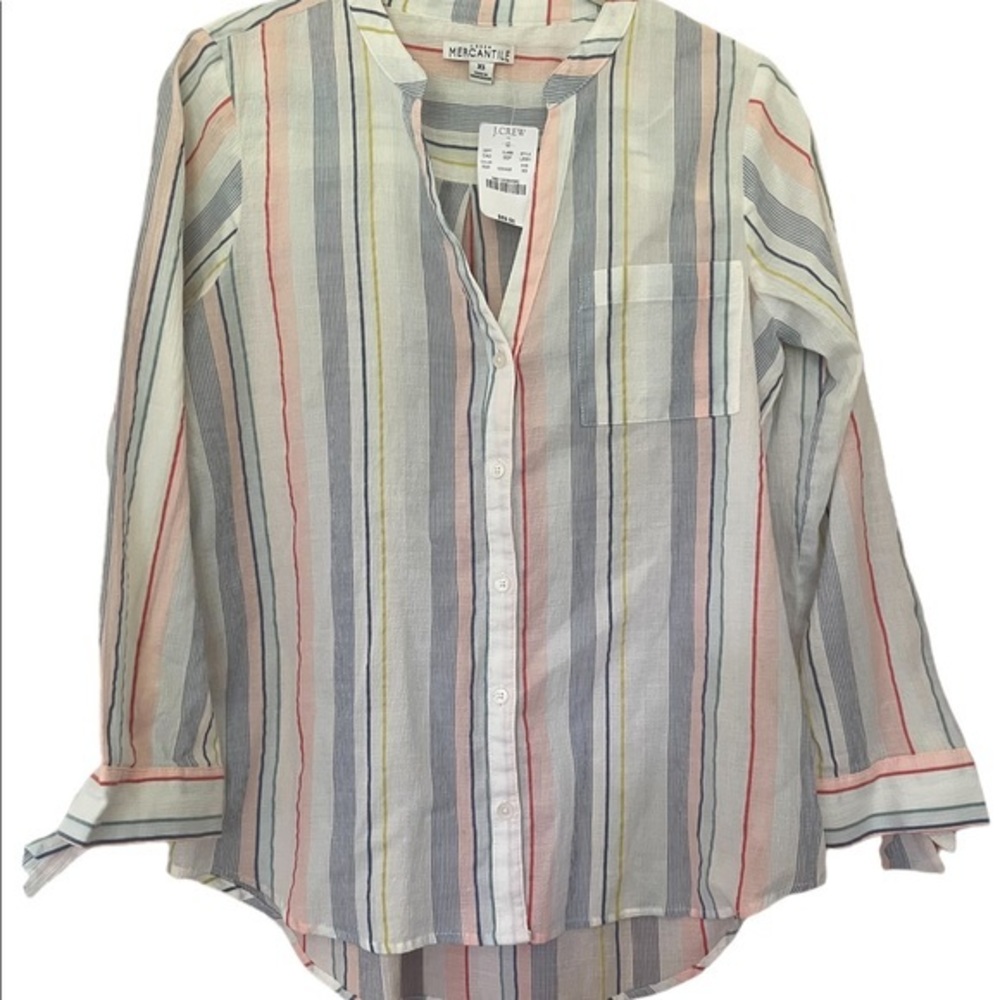 NWT Jcrew Mercantile blouse. XS.
